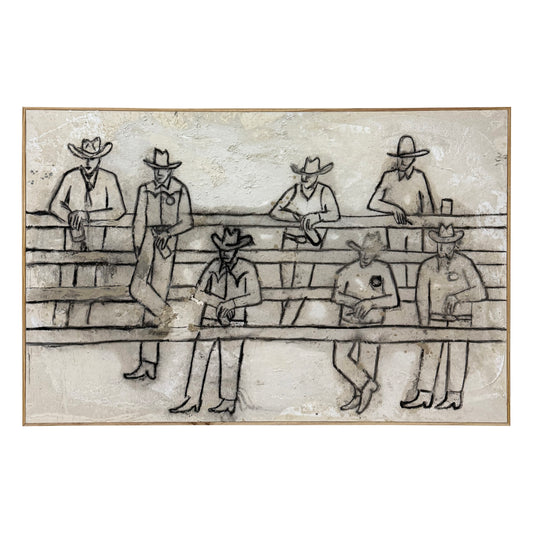 Bunch of Guys Hangin Out