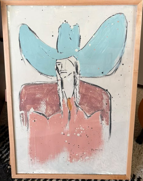 The Woman in the Wide Brim